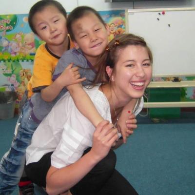 Charlotte N in China Charlotte N in China